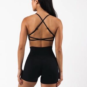 ‘Black’ Aura Strappy Bra